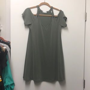 Off the shoulder dress